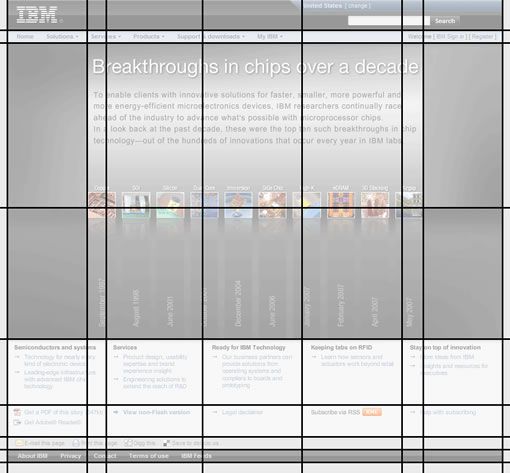 网页的栅格设计思考