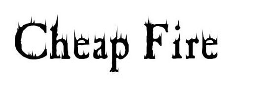 分享16款燃烧的火焰效果英文字体大宝库