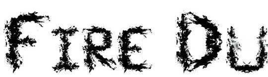 分享16款燃烧的火焰效果英文字体大宝库