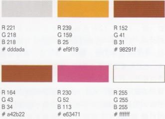 网页色彩性质的分类