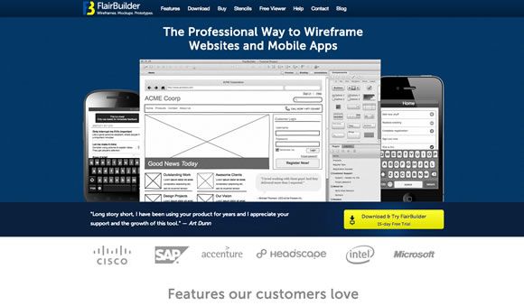 分享13款优秀的网页线框图设计和制作工具