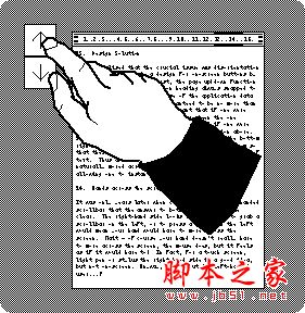 网页中的滚动条为什么设在右边?