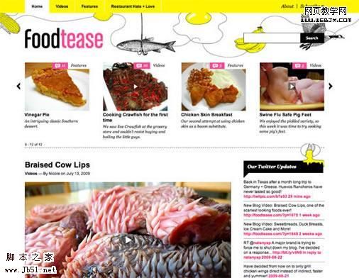 设计参考 漂亮和原创的博客设计