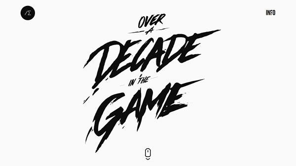 超大字体排版的40个网页设计欣赏