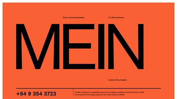 超大字体排版的40个网页设计欣赏