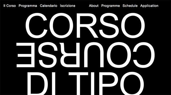 超大字体排版的40个网页设计欣赏