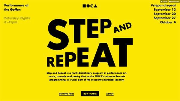 超大字体排版的40个网页设计欣赏