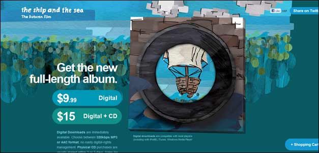 插图式的网站主页设计 网站设计新的趋势