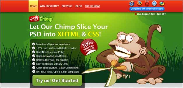 插图式的网站主页设计 网站设计新的趋势