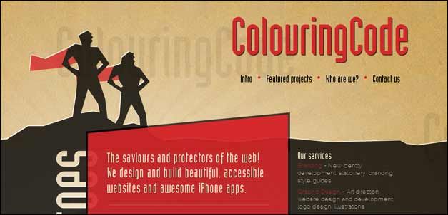 插图式的网站主页设计 网站设计新的趋势