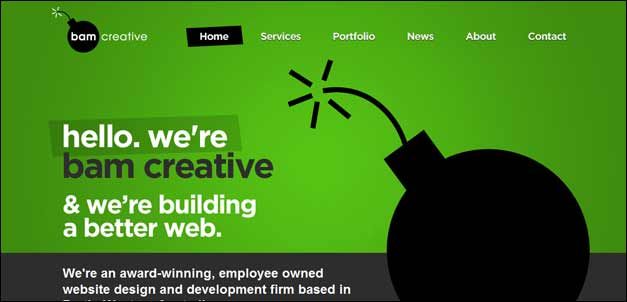 插图式的网站主页设计 网站设计新的趋势