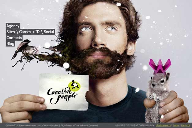 插图式的网站主页设计 网站设计新的趋势