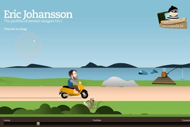 插图式的网站主页设计 网站设计新的趋势