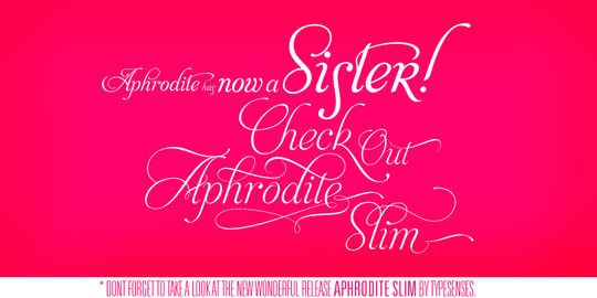 字体大宝库 50款精美的免费细英文字体资源 下篇