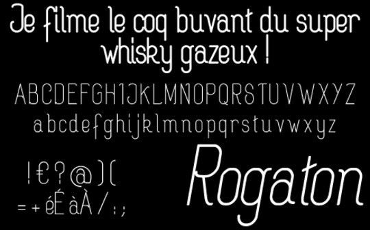 字体大宝库 50款精美的免费细英文字体资源 下篇