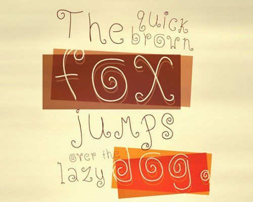 最新36款高质量免费英文字体分享