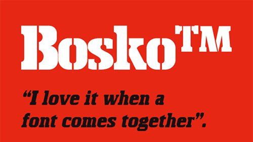 最新36款高质量免费英文字体分享