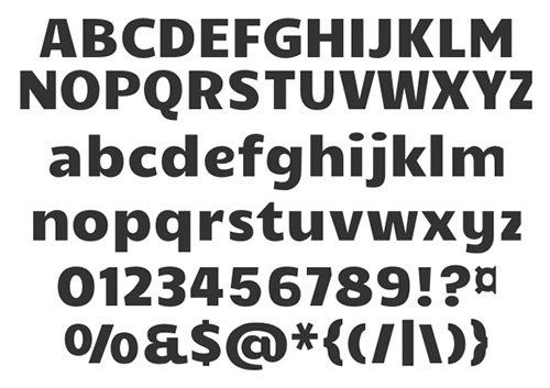 最新36款高质量免费英文字体分享