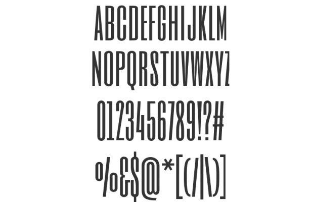 最新36款高质量免费英文字体分享