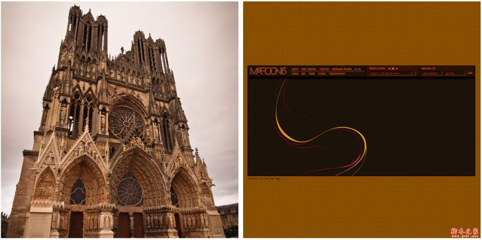 网页设计与西方建筑的发展历程有何相似之处