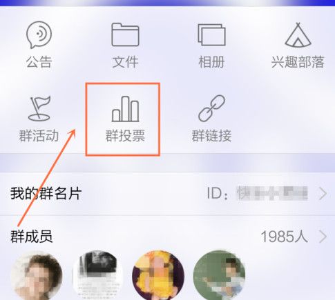 手机QQ群怎么投票 QQ群投票教程