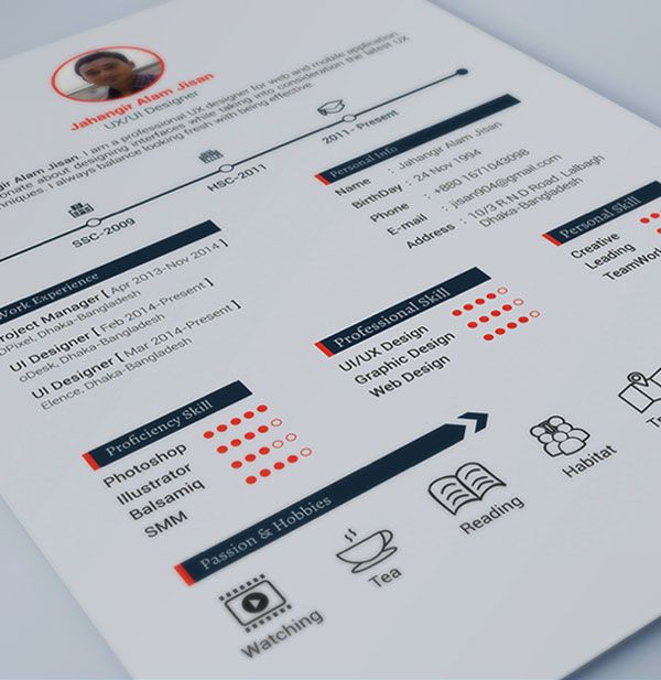 年后求职福利！22款高端实用的个人简历模板免费下载