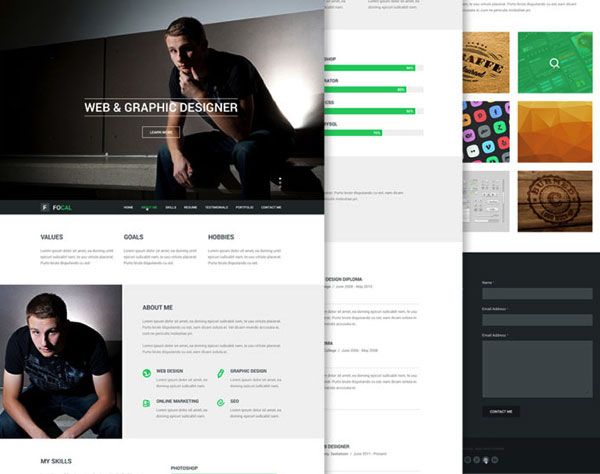 年后求职福利！22款高端实用的个人简历模板免费下载