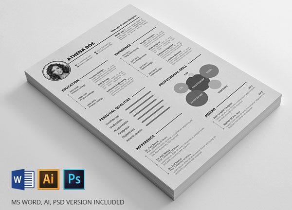 年后求职福利！22款高端实用的个人简历模板免费下载