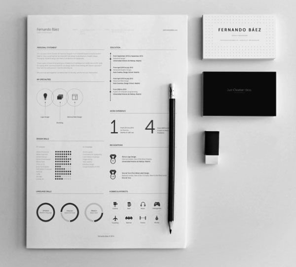 年后求职福利！22款高端实用的个人简历模板免费下载