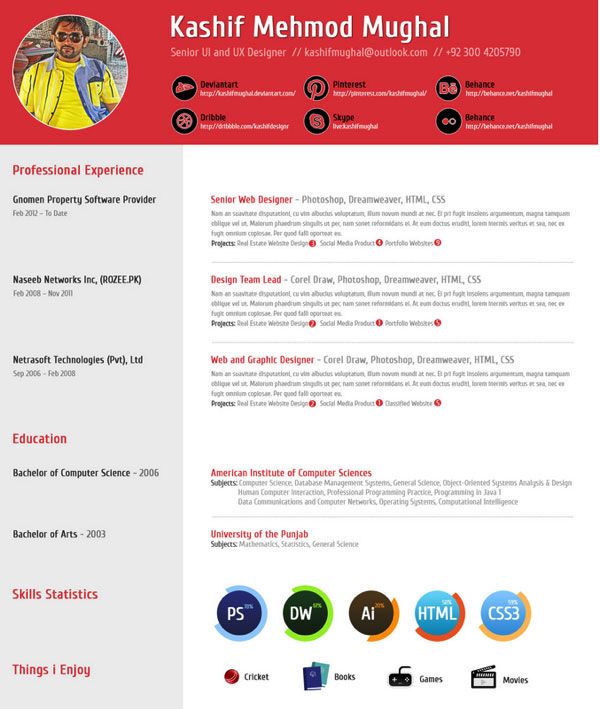 年后求职福利！22款高端实用的个人简历模板免费下载