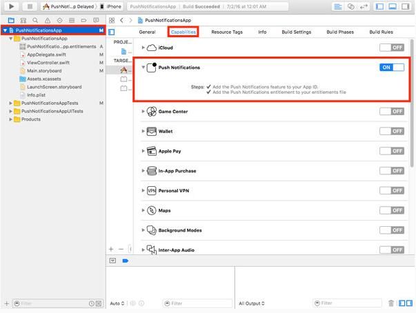 iOS10推送通知开发教程