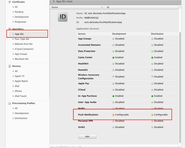 iOS10推送通知开发教程