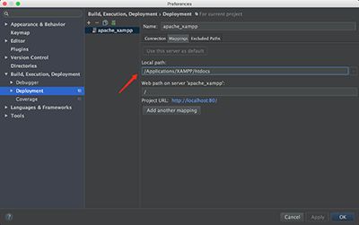 Mac版PhpStorm之XAMPP整合apache服务器配置的图文教程详解