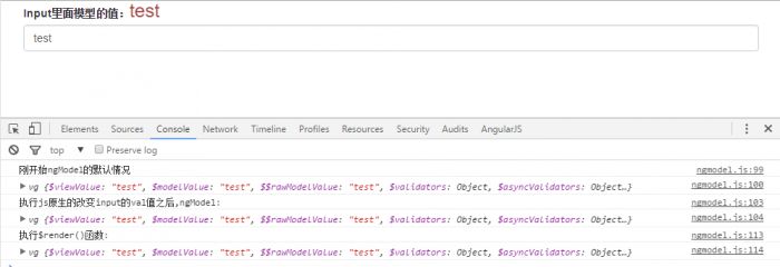 浅谈Angular中ngModel的$render