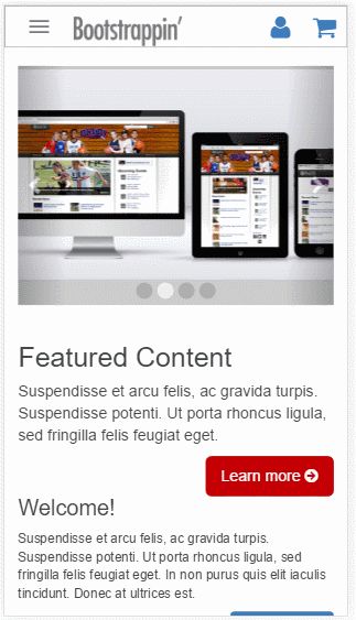 Bootstrap企业网站实战项目4