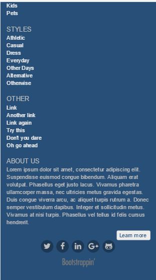 Bootstrap企业网站实战项目4