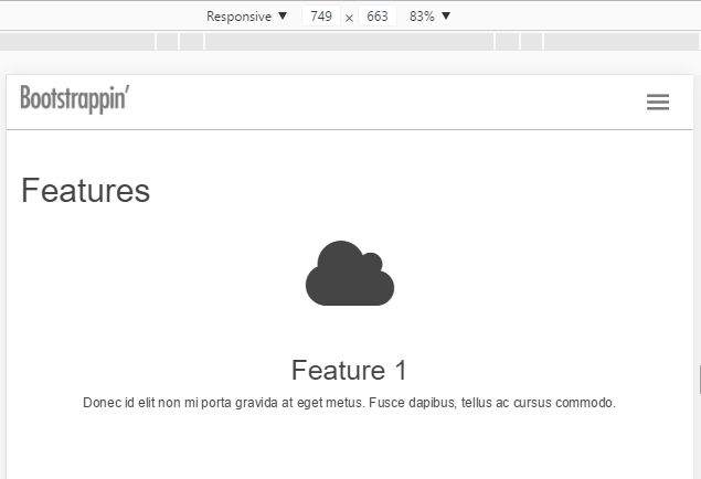 Bootstrap 网站实例之单页营销网站