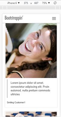 Bootstrap 网站实例之单页营销网站