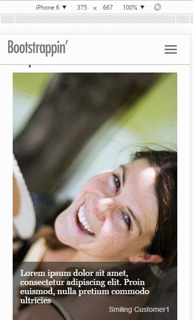 Bootstrap 网站实例之单页营销网站