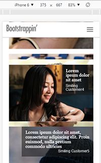 Bootstrap 网站实例之单页营销网站