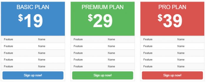 Bootstrap 网站实例之单页营销网站