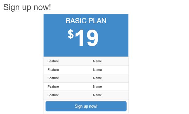 Bootstrap 网站实例之单页营销网站