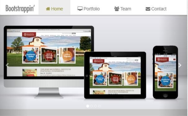 Bootstrap作品展示站点实战项目2