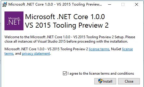 win10下ASP.NET Core部署环境搭建步骤