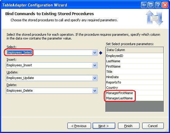 在ASP.NET 2.0中操作数据之六十七：在TableAdapters中使用JOINs