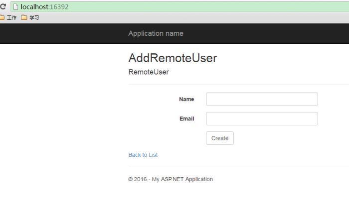 ASP.NET MVC5验证系列之Remote Validation