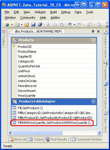 在ASP.NET 2.0中操作数据之六十八：为DataTable添加额外的列
