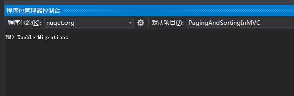 ASP.NET MVC分页和排序功能实现