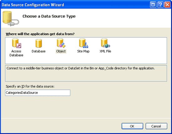 在ASP.NET 2.0中操作数据之四十：自定义DataList编辑界面