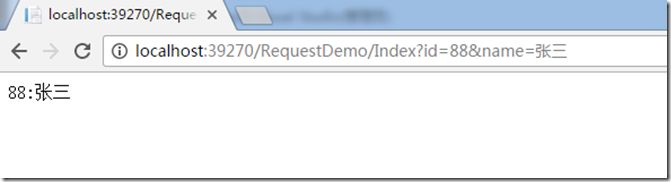 ASP.NET MVC中URL地址传参的两种写法